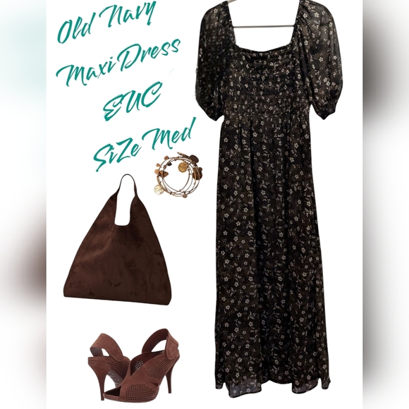 Old Navy Dresses & Skirts - OLD NAVY Maxi Dress EUC Size Med